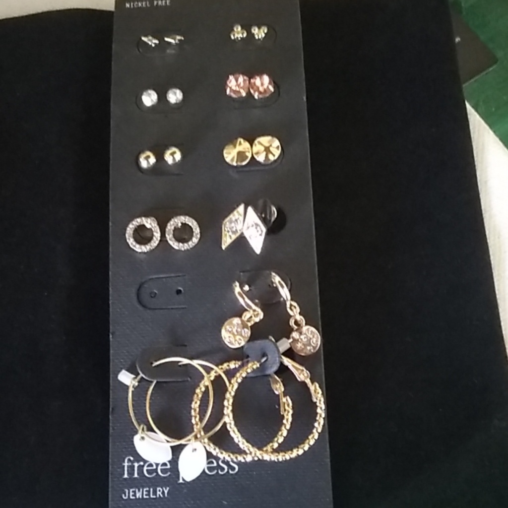 11 Pairs Of Earrings